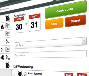 Service Contracting Software - Scheduling